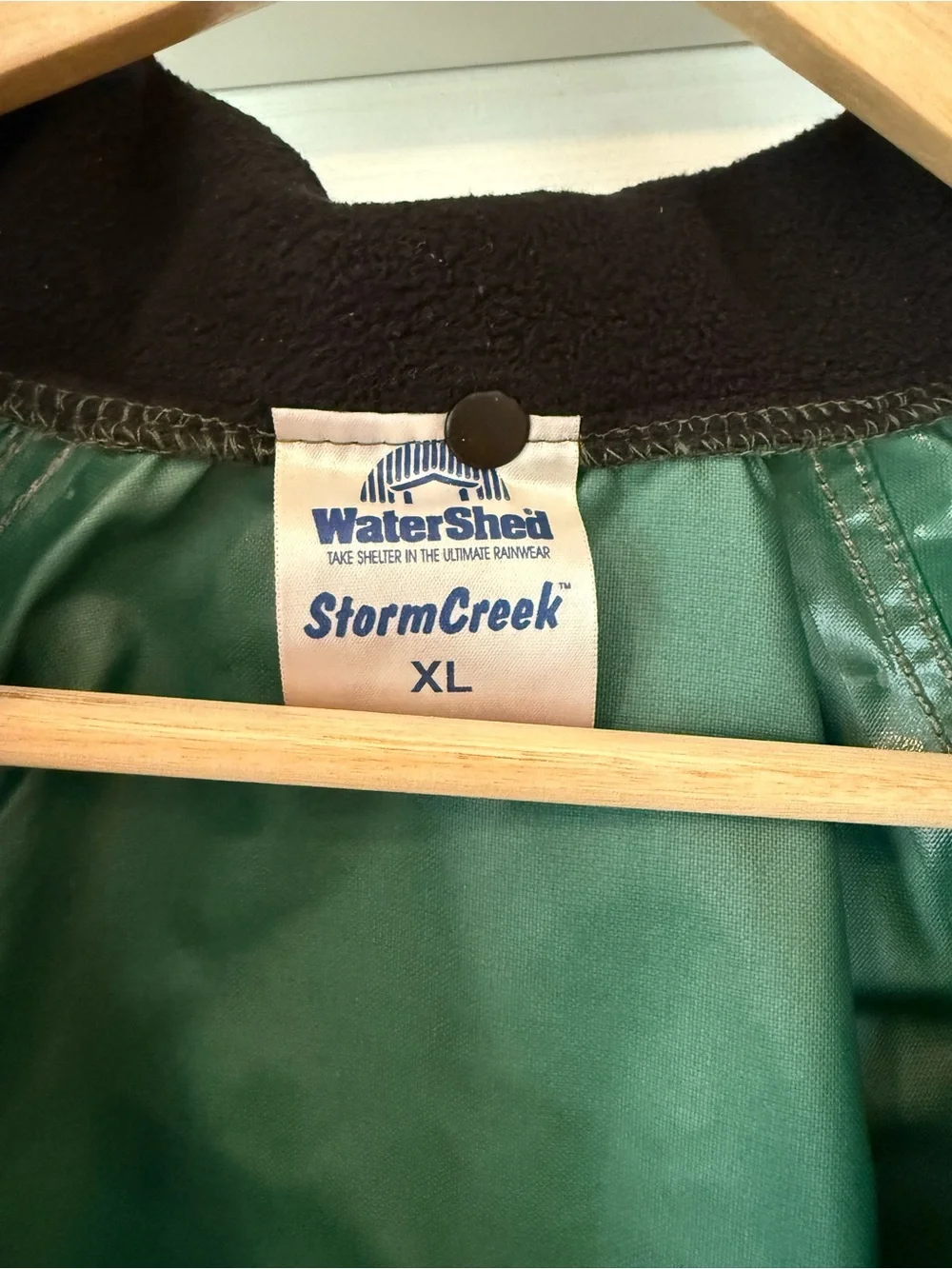 Men's Dark Green Rain Gear
